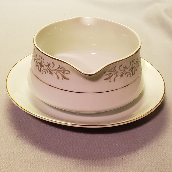 Vtg Gravy Boat/Attached Plate Allegro # RW ALL - Picture 7 of 9